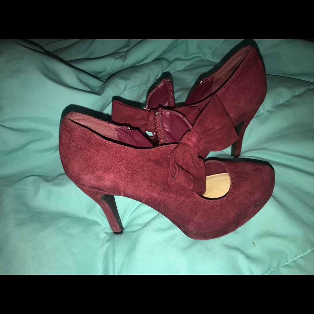 Red Giani Bini Heels